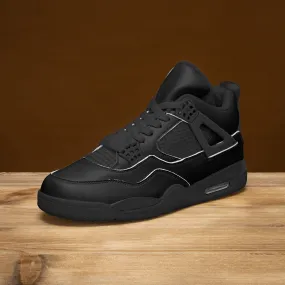 698. AJ4 Basketball Sneakers -Black Sole