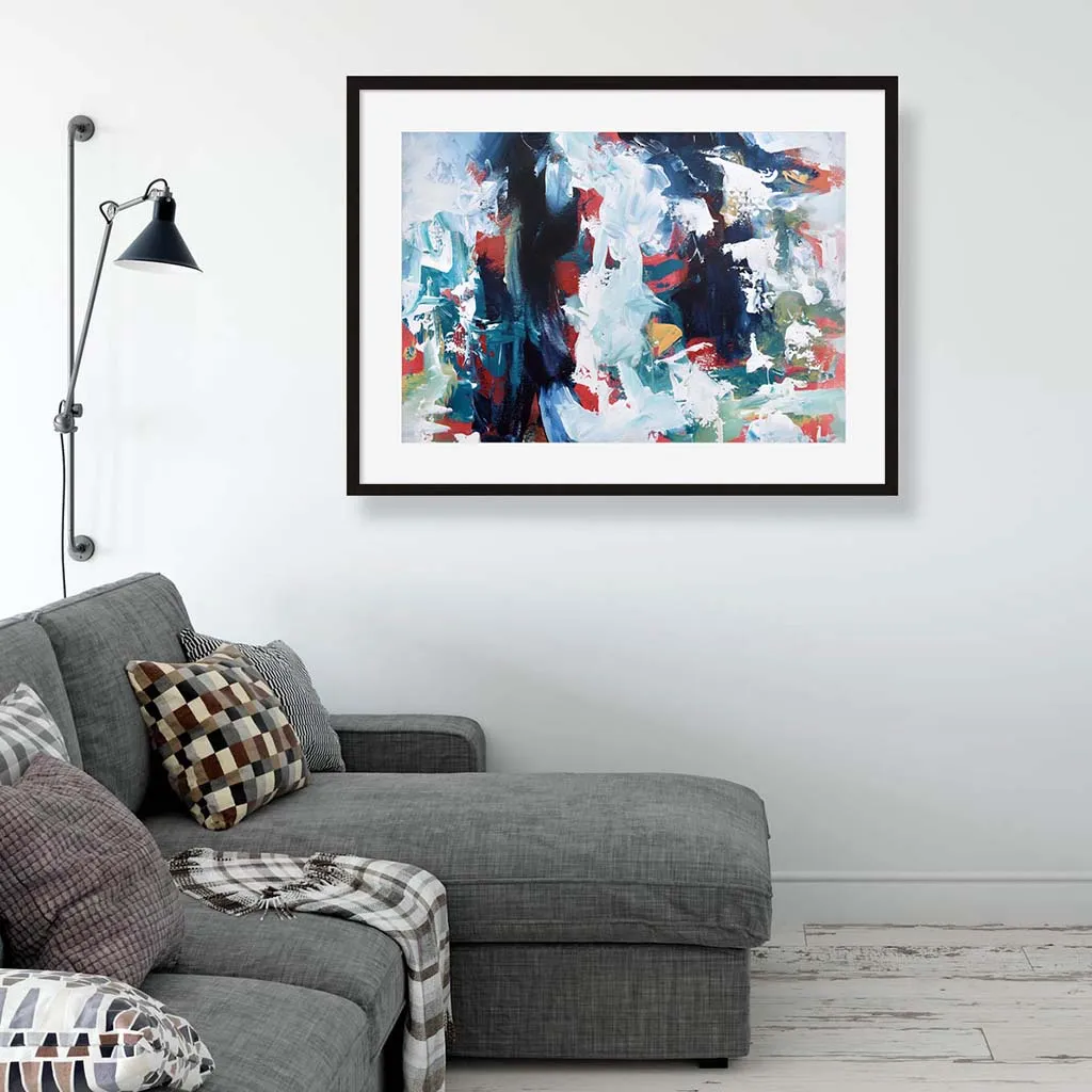 Abstract 233 Framed Art