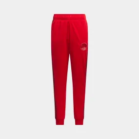 adidas Originals Junior Boys' Varsity Superstar Track Pants / Better Scarlet