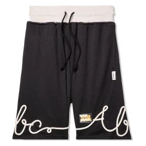 Advisory Board Crystals Abc. 123. Soutache Basketball Shorts (Black)