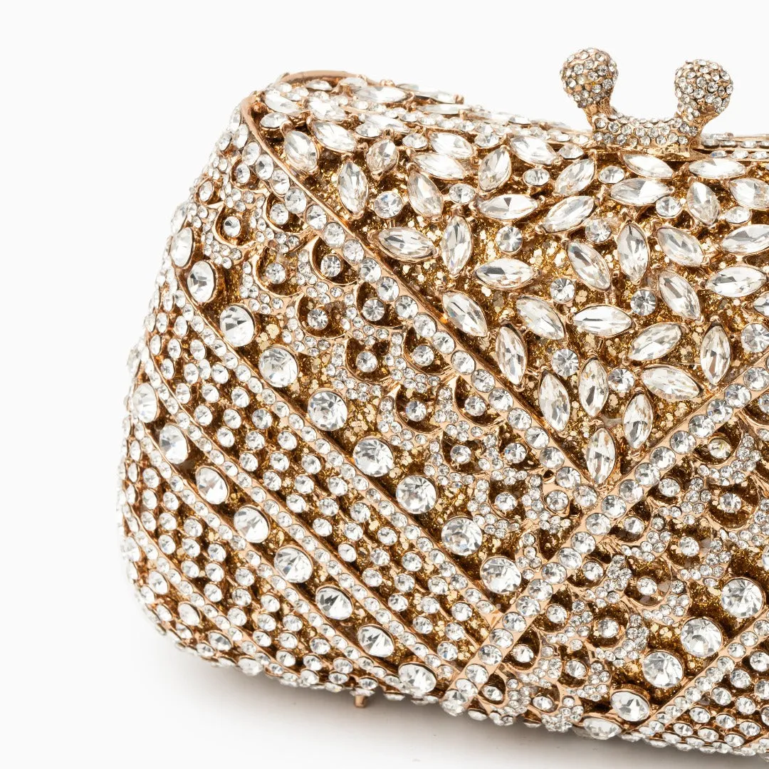 Amira Diamonds Clutch Bag