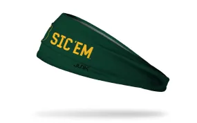 Baylor University: Sic 'Em Headband