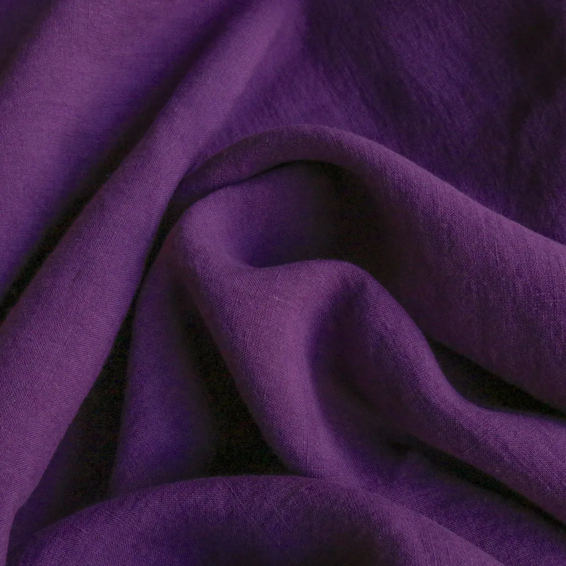 Bedford Violet Washed Linen