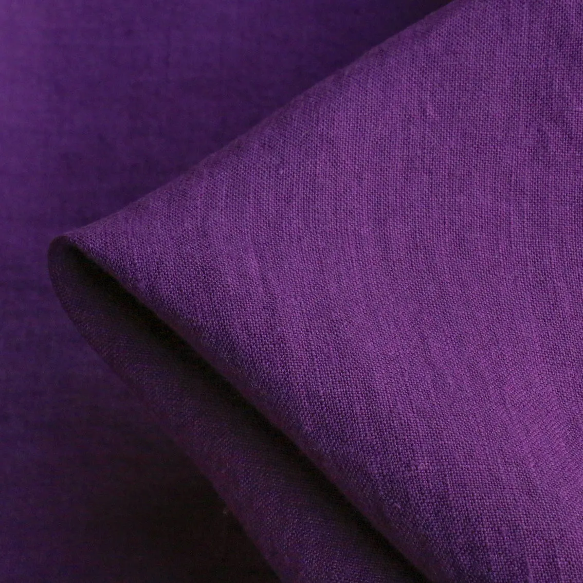 Bedford Violet Washed Linen