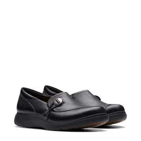 Clarks Women's Certina Ease Leather Loafer in Black