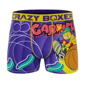 CRAZYBOXER Garfield Basketball Men's Boxer Briefs