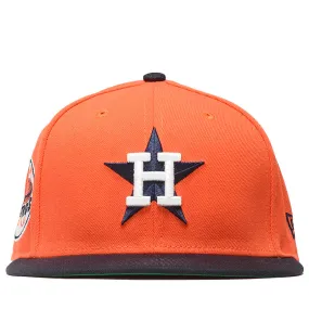 Diet Starts Monday x New Era Houston Astros 59FIFTY Fitted Hat - Orange