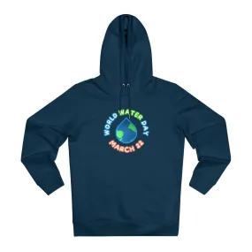 Eco-Friendly Organic - Unisex  Cruiser Hoodie - World Water Day graphic