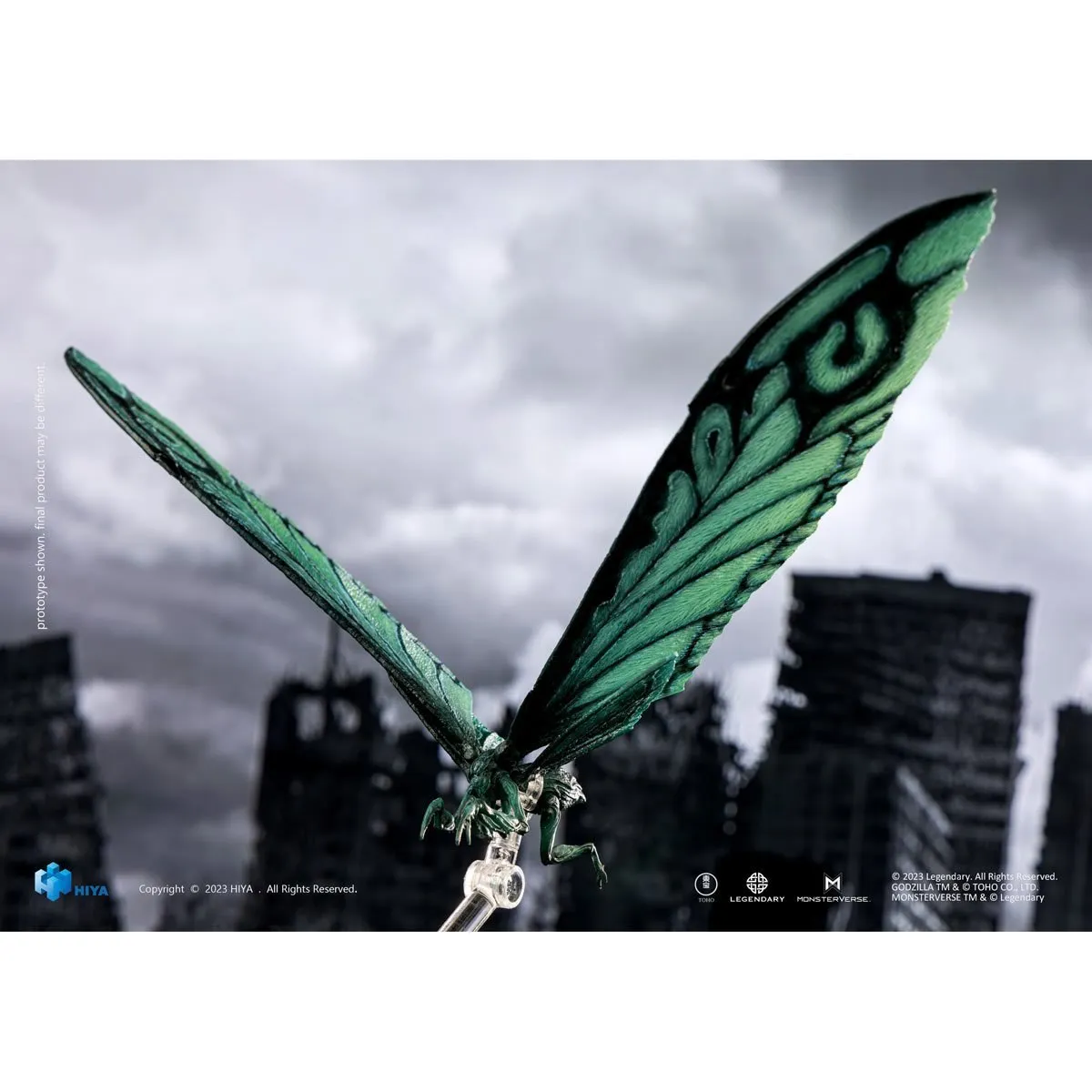 Hiya Toys Exquisite Basic Series Godzilla: King of the Monsters Emerald Titan Mothra (Previews Exclusive)