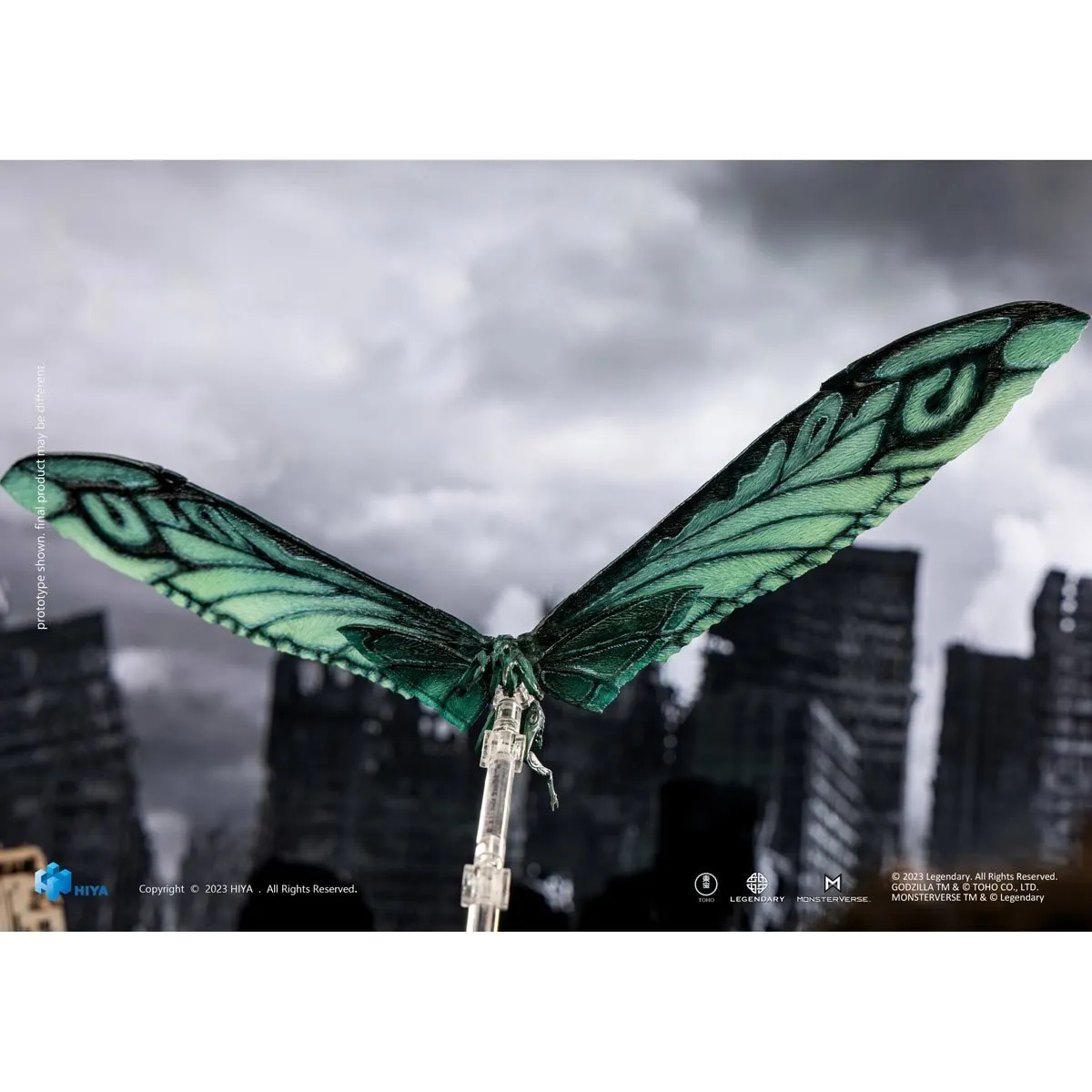 Hiya Toys Exquisite Basic Series Godzilla: King of the Monsters Emerald Titan Mothra (Previews Exclusive)