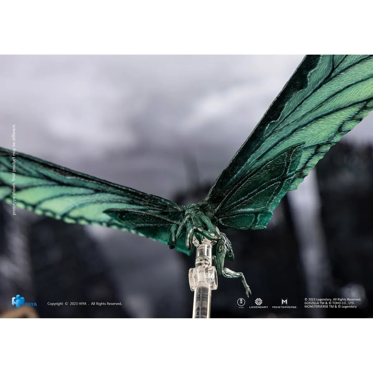 Hiya Toys Exquisite Basic Series Godzilla: King of the Monsters Emerald Titan Mothra (Previews Exclusive)