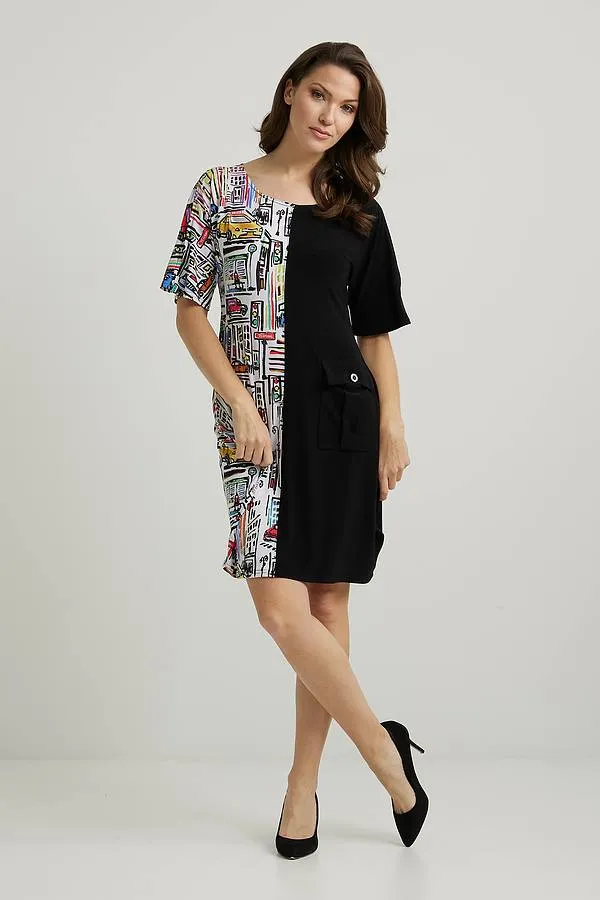 Joseph Ribkoff Urban Print Dress