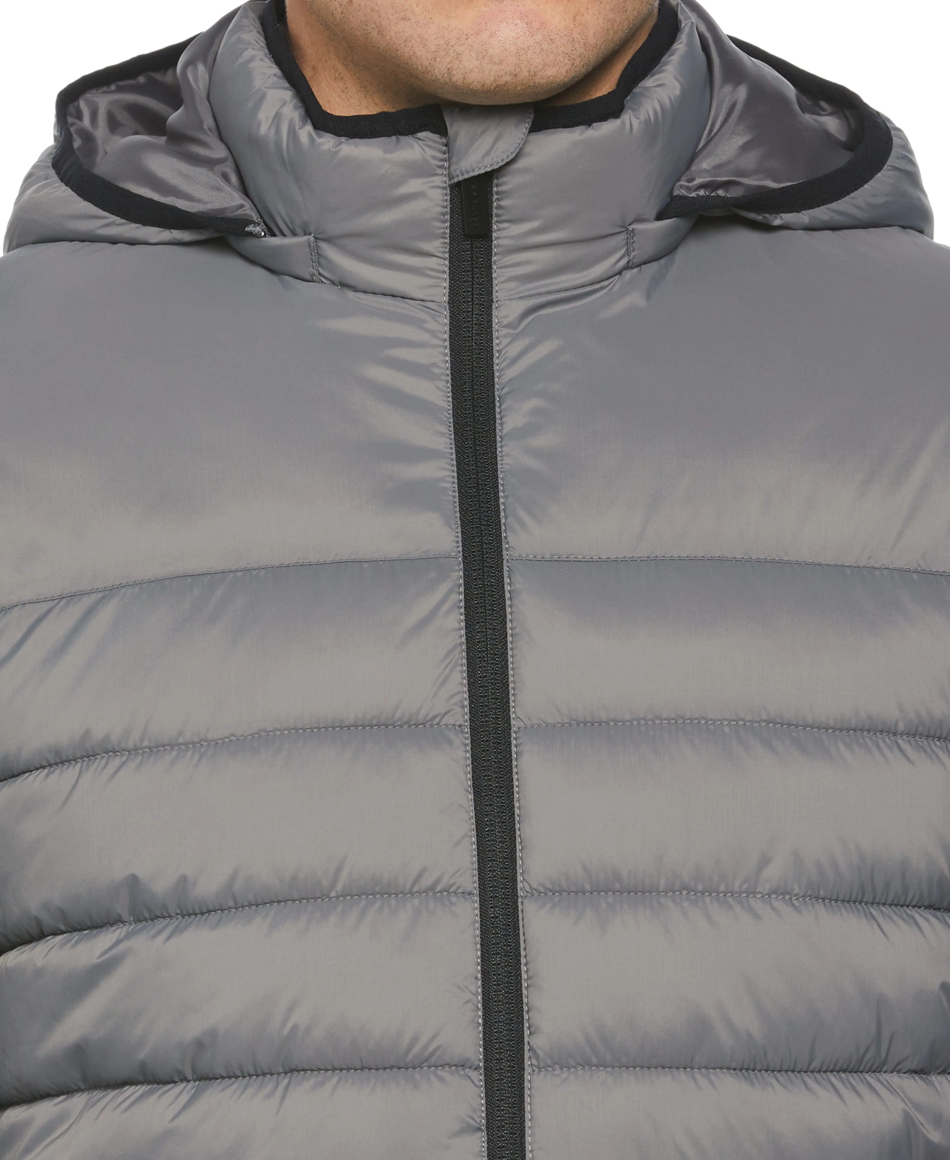 Lightweight Hooded Puffer Jacket