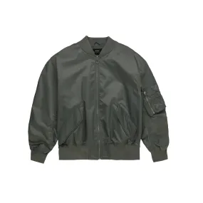 Matrix Bomber Jacket Steel