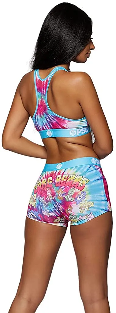 PSD Underwear Women's Care Bears Athletic Fit Boy Short with Wide Elastic Band