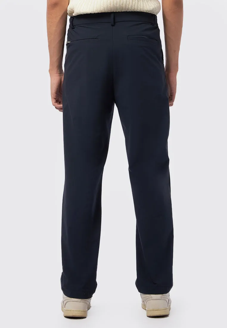 Regular Fit Pants with Logo Details