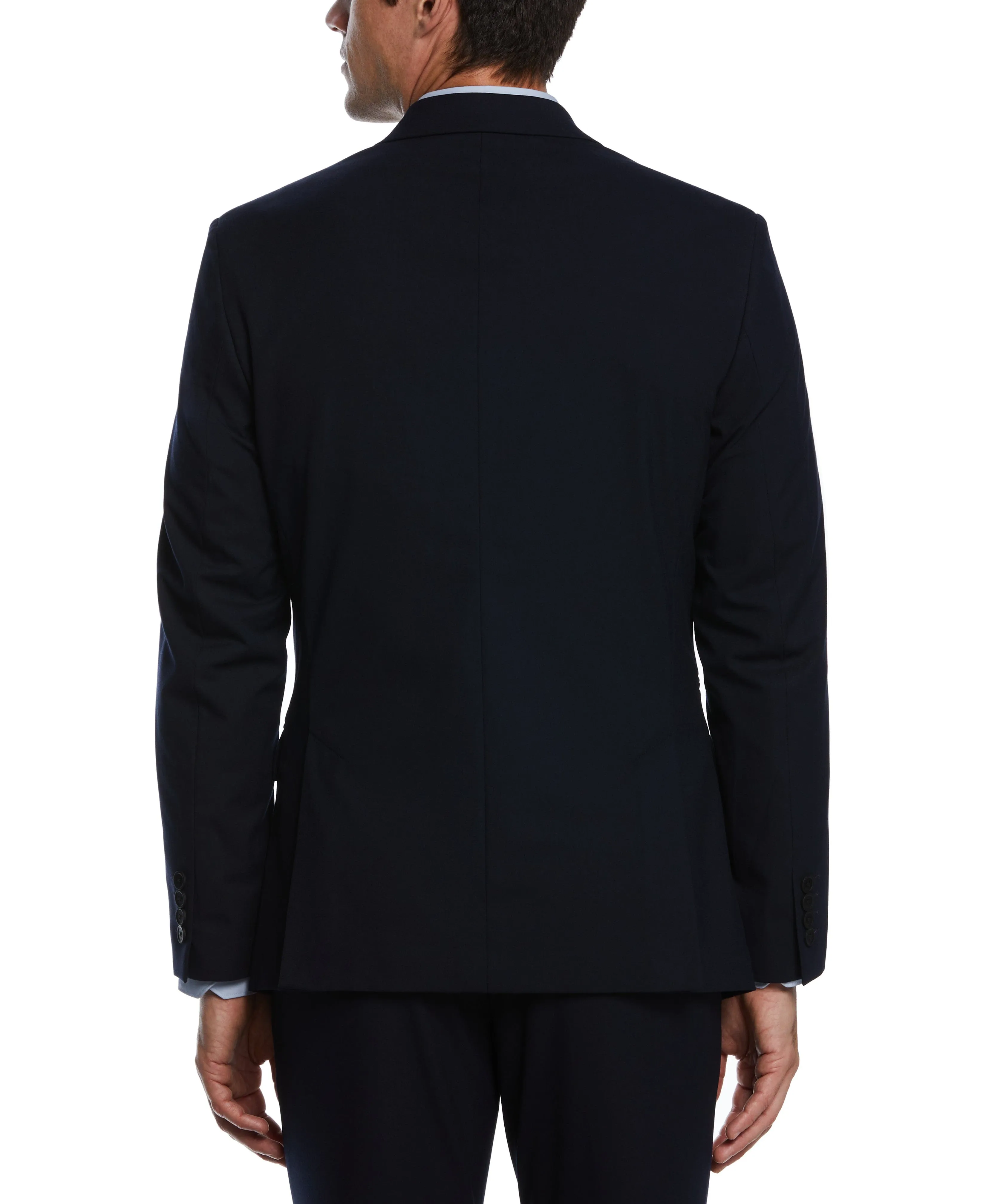 Slim Fit Stretch Textured Tech Suit Jacket