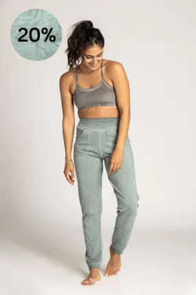 Stonewash Unisex Slouchy Yoga Pants