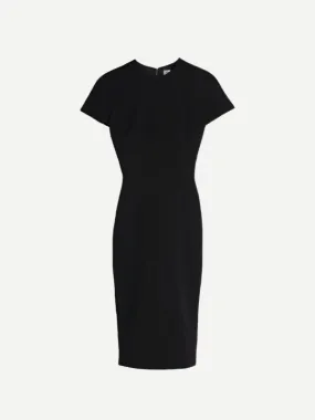 T-Shirt Fitted Dress in Black